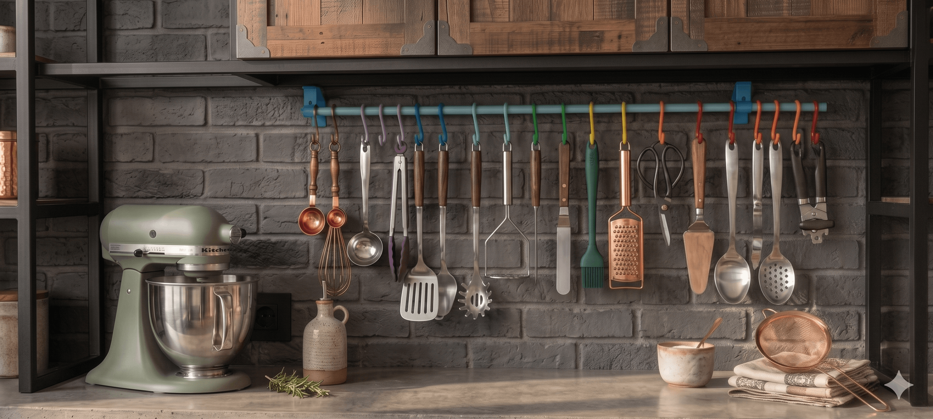 Colgador utensilios de cocina