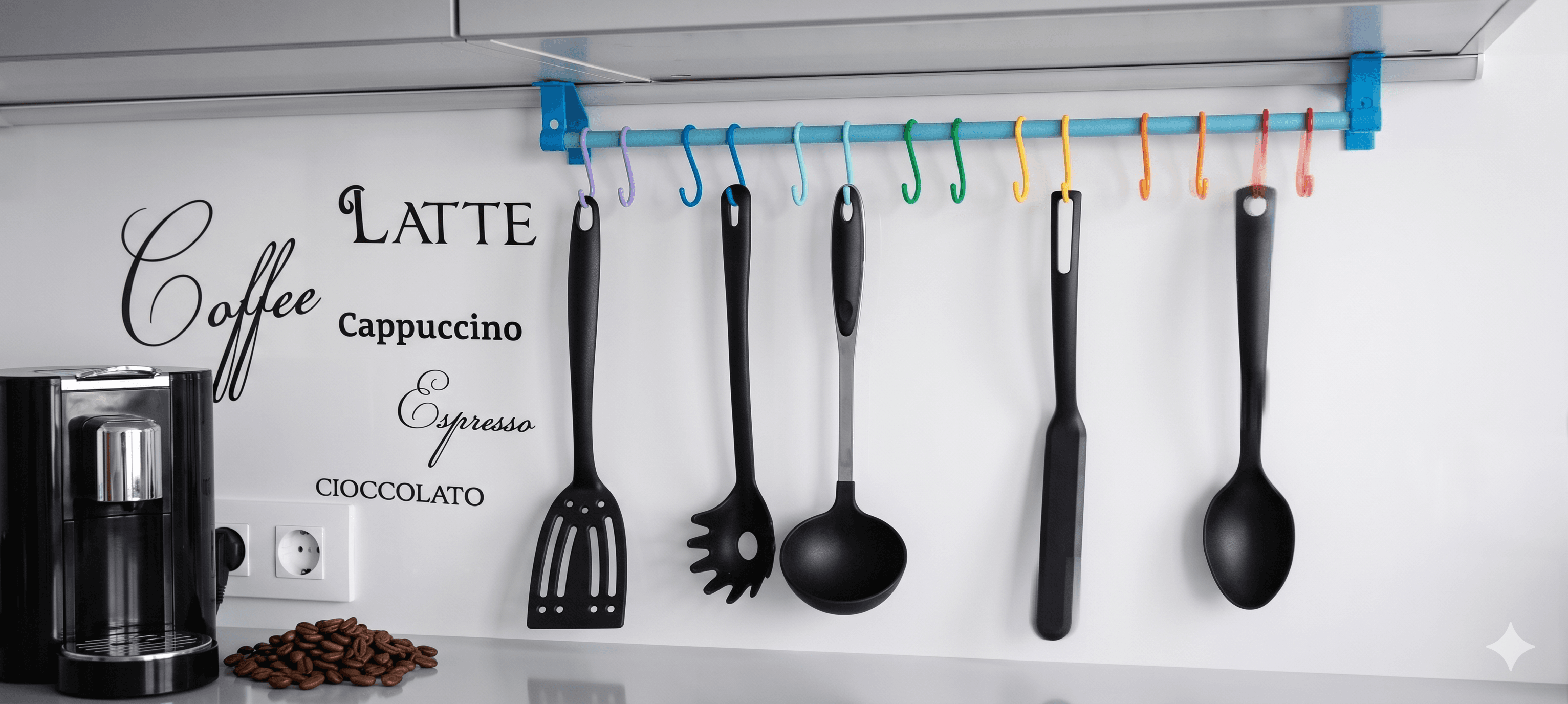 Colgador utensilios de cocina