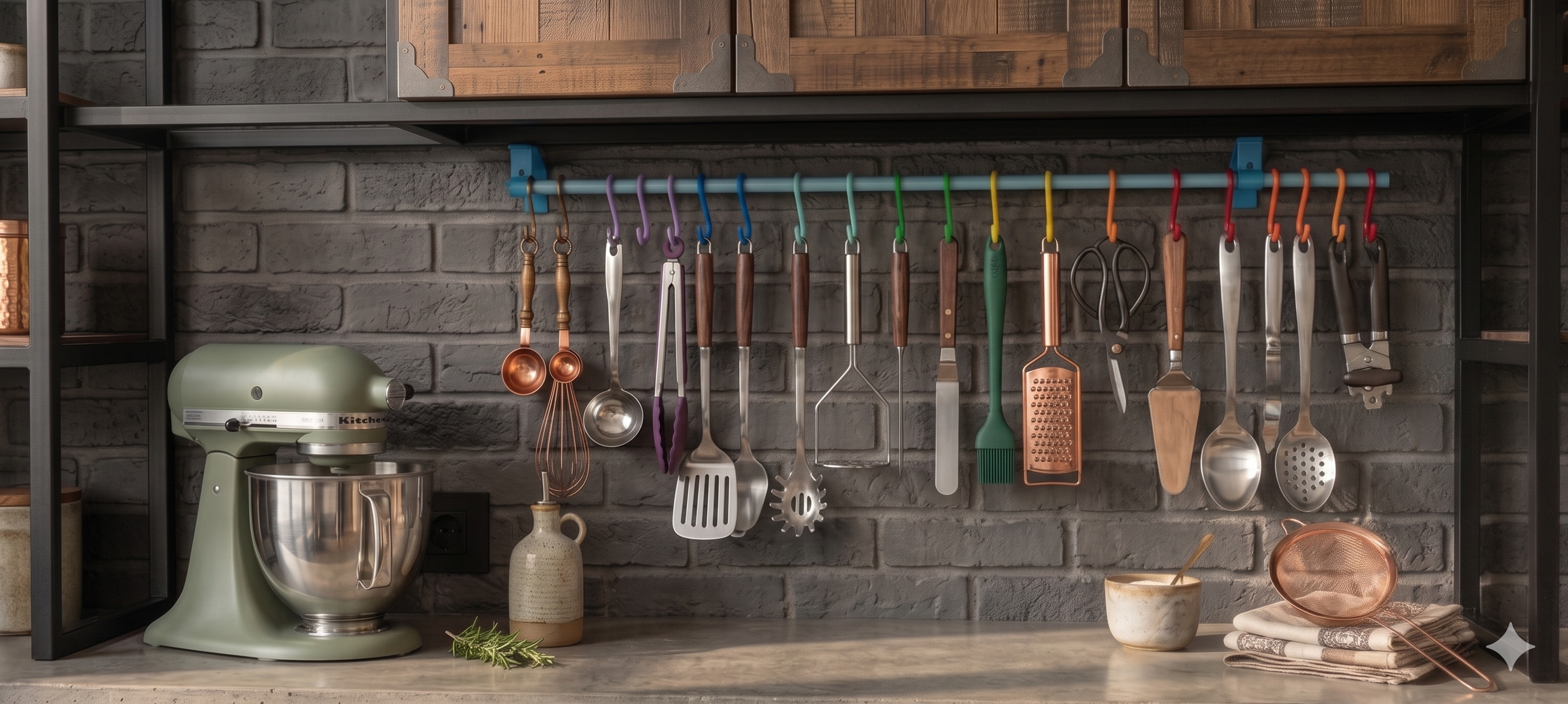 Colgador utensilios de cocina
