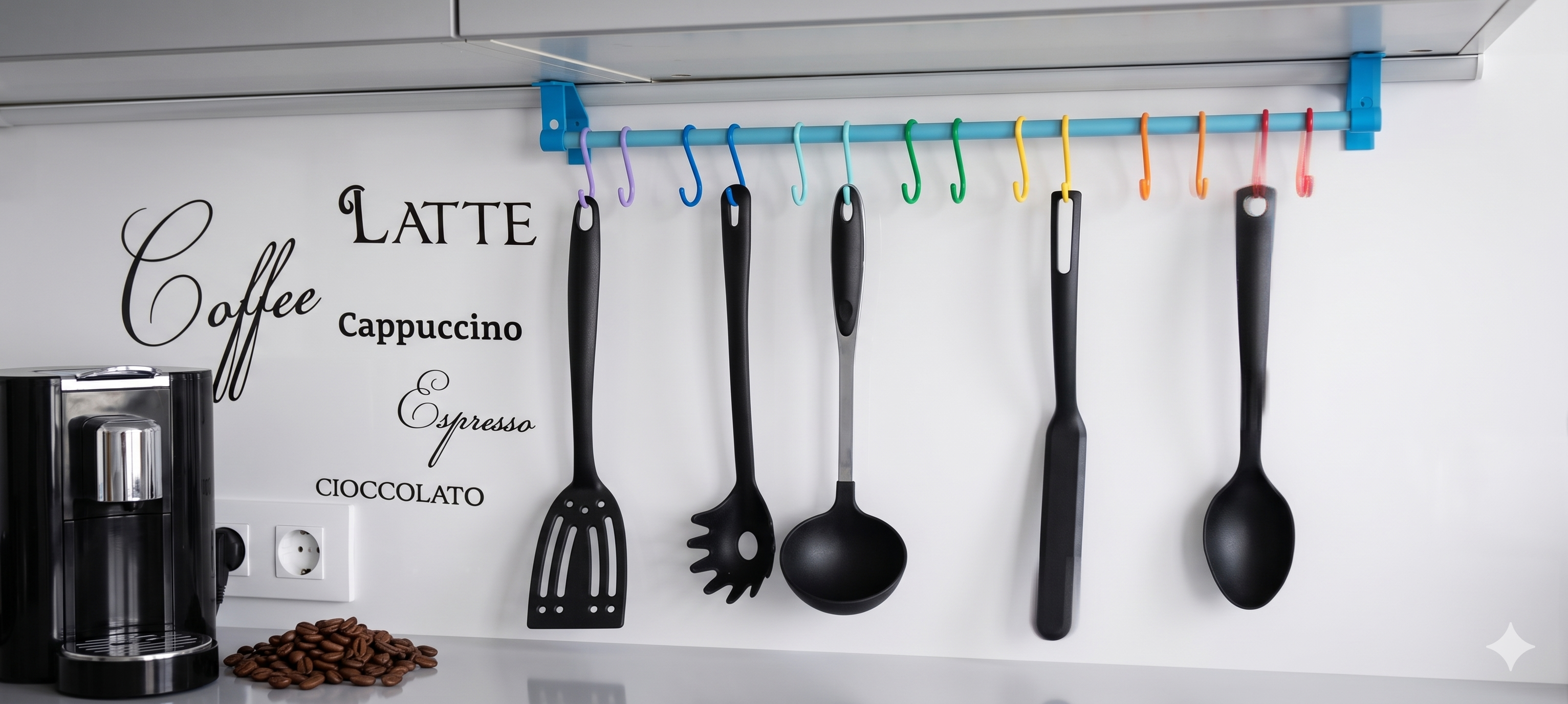 Colgador utensilios de cocina