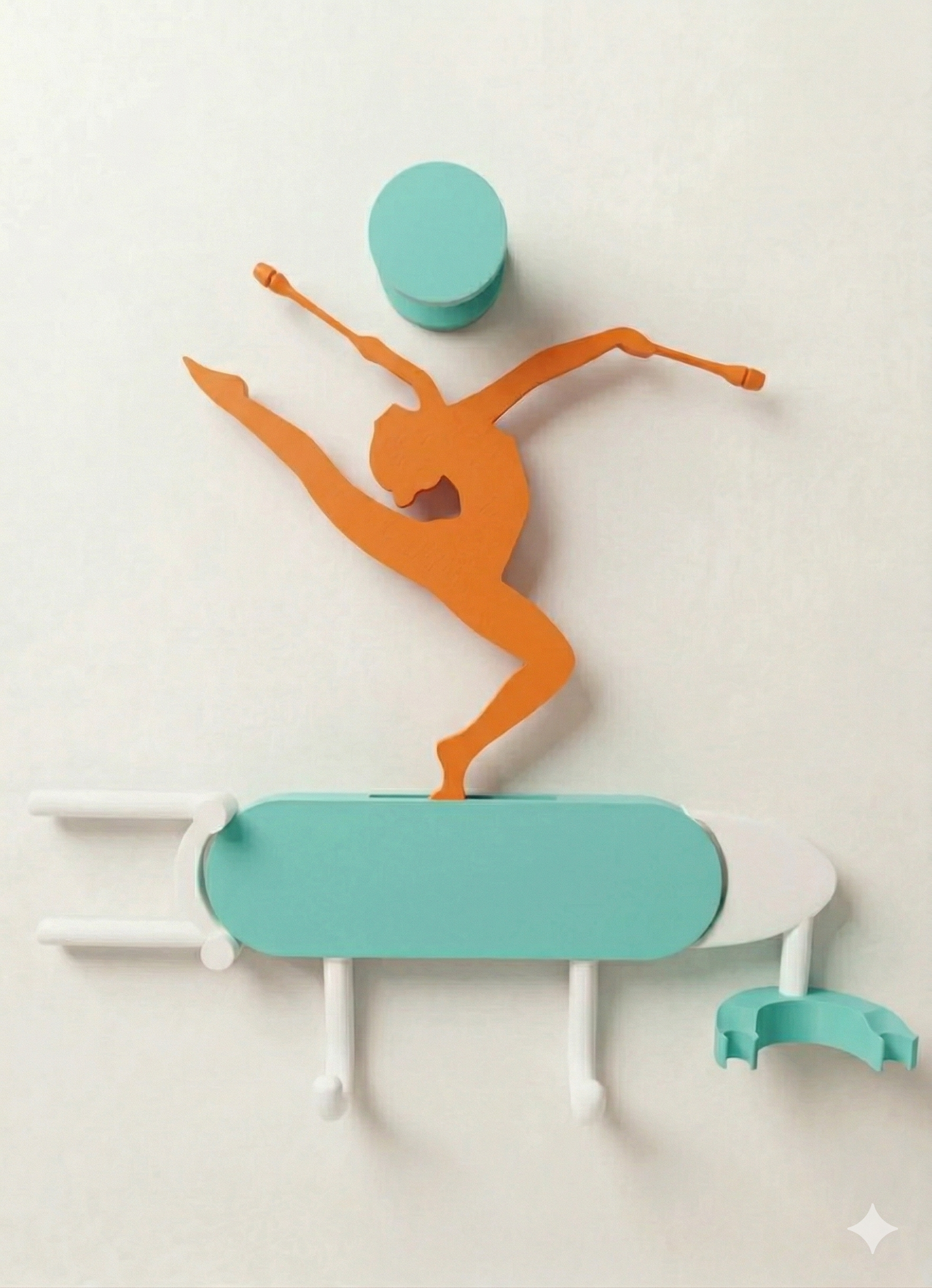 Soporte aparatos gimnasia ritmica